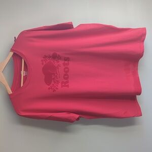 Roots. Iconic Beaver Logoed Relaxed Fit Tshirt. Size 2XL